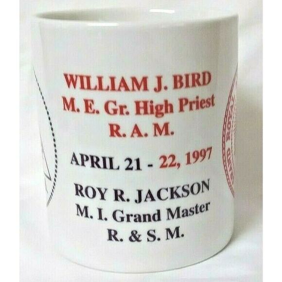 🏛️ Masonic Mug 1997 Shriners Georgia ☕ Freemason Gift - Picture 6 of 9